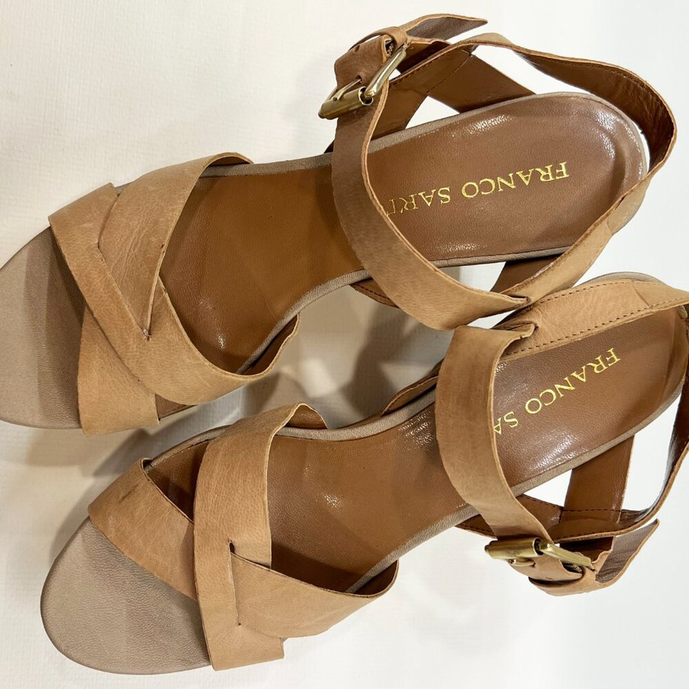 COPY - Franco Sarto wedge heel sandals - Picture 2 of 4